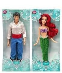 Princesa Ariel La Sirenita Y Principe Eric,disney Store