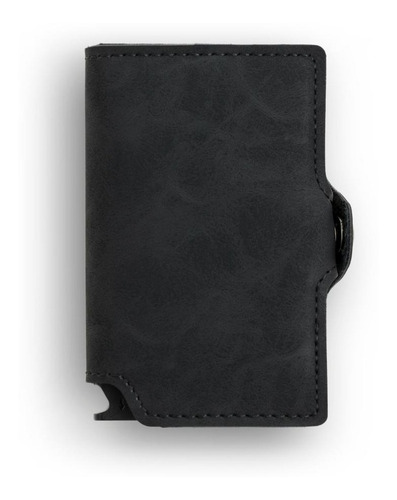 Imagen 2 de 4 de Billetera Walla Wallets - Vintage Black & Silver