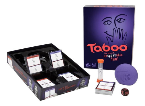 Imagen 3 de 8 de Juego de mesa Taboo Clásico Hasbro HASBRO GAMING