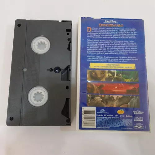 Vhs Desenho Dinossauro Disney Dublado Original