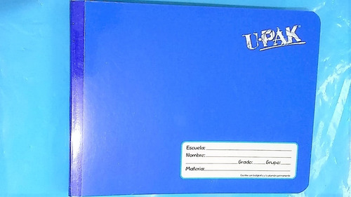 Cuaderno Upak Italiano 100 Hjs Cosido