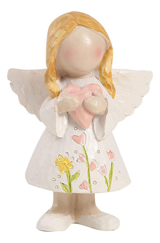2 Estatua De Ángel Para Niña, Decoración Con, Artesanía