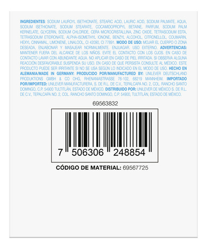 Dove Jabón En Barra Exfoliación Suave 4 Barras 90g C/u