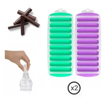 Comprar Molde De Silicon Barra Hielo Chocolates Jabones 