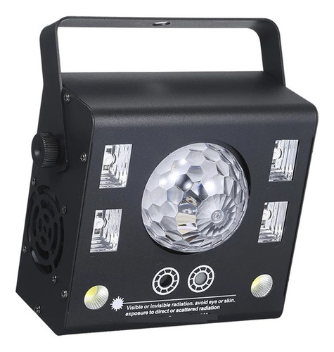 Luz De Festa 50 W 4 Em 1 Controlador Dmx Estroboscópio Bola