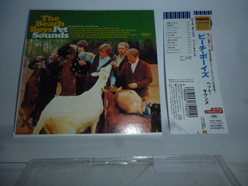 Cd The Beach Boys Pet Sounds 1966/2000 Imp Japão Obi Mono (Usado)