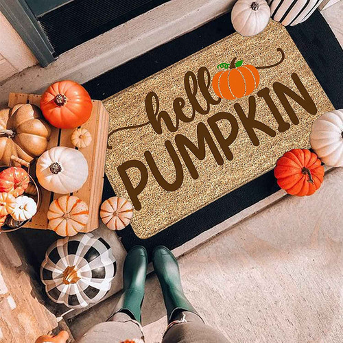 Felpudo Para Decoración De Halloween, Felpudo De Bienvenida,