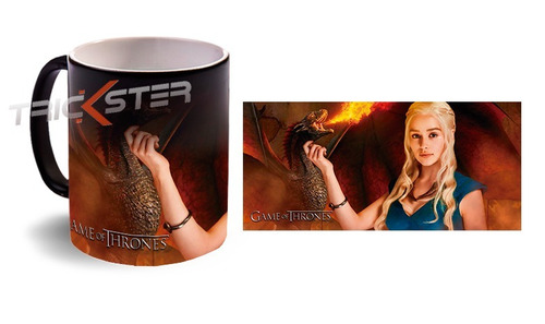 Daenerys Targaryen Game Of Thrones Taza Magica Personalizada