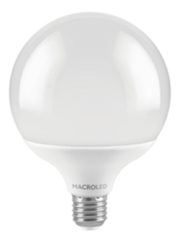 Lampara Globo G120 Luz Calida 18w - Macroled