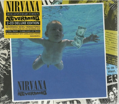 Cd Nirvana - Nevermind 30th Anniversary Dlx Nuevo Obivinilos