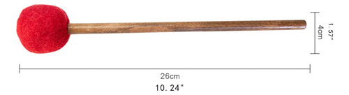 Mazo Para Cuenco De Sonido, Mazos Para Cuencos 26 Cm X 4 Cm