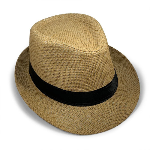 Sombrero Panamá De Paja Calidad Premium Solero Verano Unisex