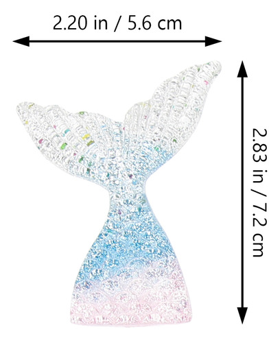 Mermaid Party Mermaid Tail, 12 Unidades