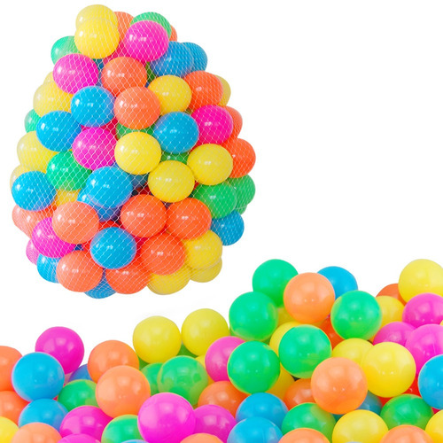 Pelotas Para Piscina Colores Vivos 500 Und