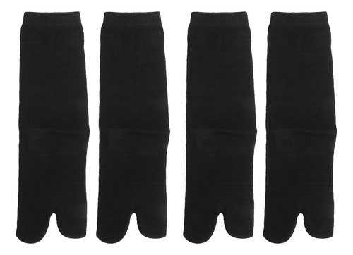2 Pares De Cómodos Calcetines Tipo Kimono Transpirables Con