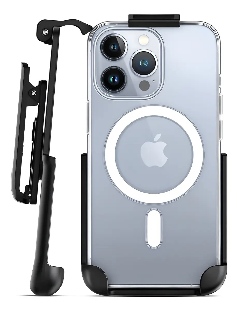 Funda Con Clip De Cinturon Para iPhone 15 Pro Max Magsafe