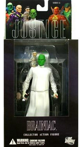 Figura De Acción Brainiac Serie Alex Ross.