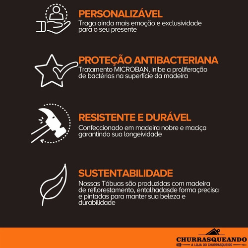 Imagem 7 de 10 de Tabua De Servir Petisco Corte Madeira Maciça Cozinha Moderna