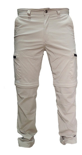 Pantalon Cargo Desmontable Secado Rapido Bermuda Elastizado