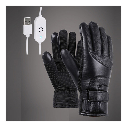 Guantes Impermeables De Invierno Guantes De Calefacción De B
