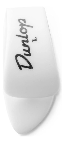 Dunlop 9003p Pulgar Plastico Blanco Tamaño 4 Jugador