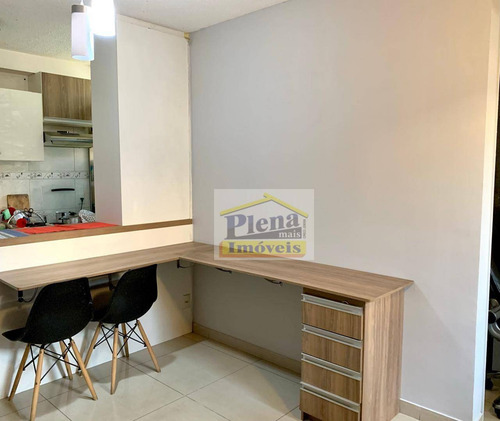 Imagem 29 de 30 de Apartamento Com 2 Dormitórios À Venda, 52 M² Por R$ 180.000,00 - Vila São Francisco - Hortolândia/sp - Ap1340