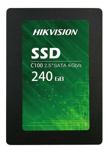 Disco Solido Ssd Hikvision 240gb 2.5 5 Años Color Negro