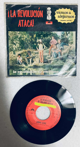 La Revolución De Emiliano Ataca Ep Lp Vinyl Vinil Promo 1973