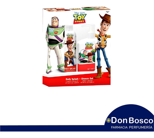 Estuche Toy Story Body Splash + Shower Gel Novedad