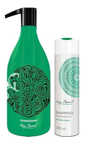 Shampoo O Mascara Aqua Thermal Pro Brushing 1.5l Sin Sal