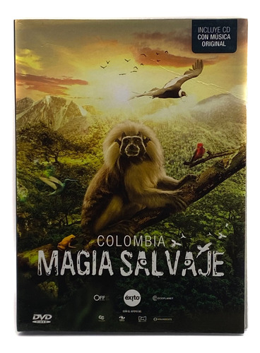 Dvd+ Cd Película - Colombia Magia Salvaje / Muy Buena  