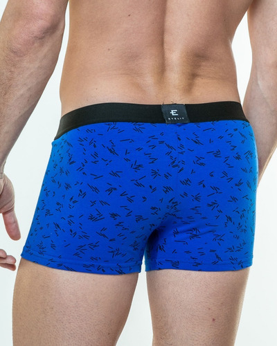 Imagen 2 de 6 de Boxer Eyelit De Algodón Estampado Art. 598