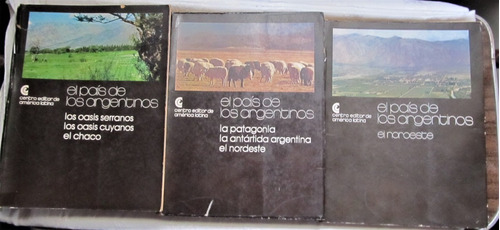 Lote El Pais De Los Argentinos  3 Libros