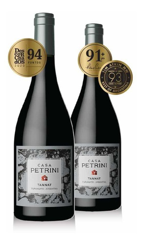 Vino Tannat 2017 Casa Petrini Exclusivo Caja 6 Botellas