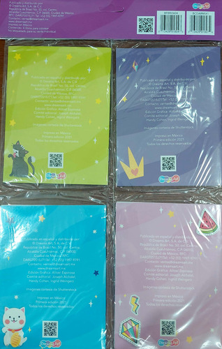Colorea Mini Libros 3 Dreams Art Nuevo ^