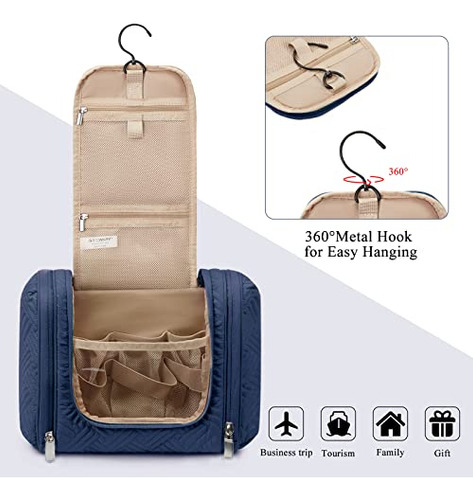 Neceser Organizador De Viaje Impermeable Con Gancho