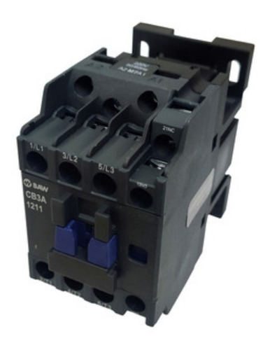 Contactor Tripolar Cb3a 1211 5,5 Kw 12a 1 No + 1 Nc Baw 220v