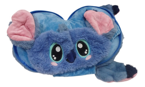 Almofada Mascara De Dormir P/ Viagem Stitch Original Disney