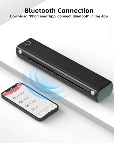 Impresora Térmica Portátil A4 Inalámbrica Bluetooth