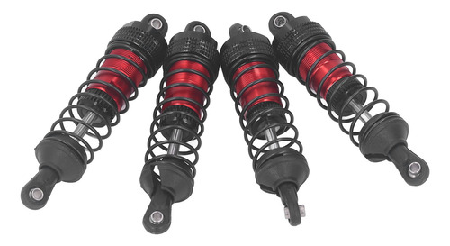 Rojo Y Rojo Para Lc Racing, 4 Piezas, Aleación De Aluminio R