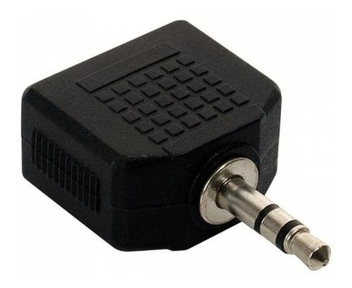 Ficha Conector Adaptador Plug 3.5mm A 2 Jack Hembra 3.5mm