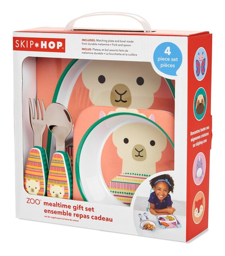 Skip Hop Kit Alimentação Conjunto 4 Peças Talheres E Pratos