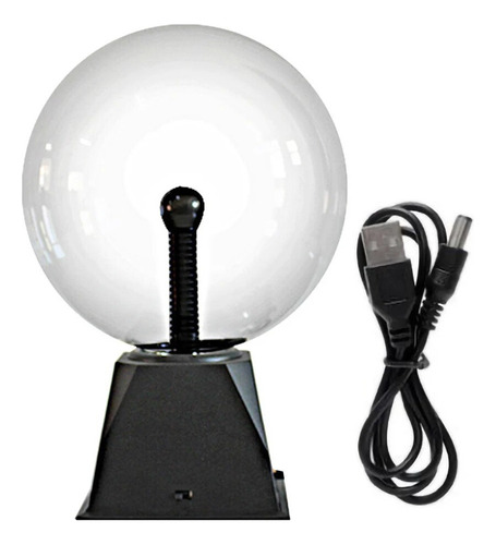 Lâmpada Elétrica De Bola De Plasma Com Sensor De Som De