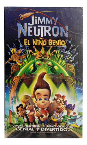 Película Vhs Jimmy Neutron El Niño Genio (2001) Nickelodeon