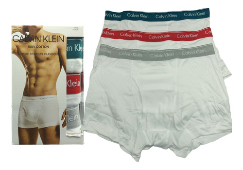 Pack De 3 Boxer Calvin Klein Original De Hombre