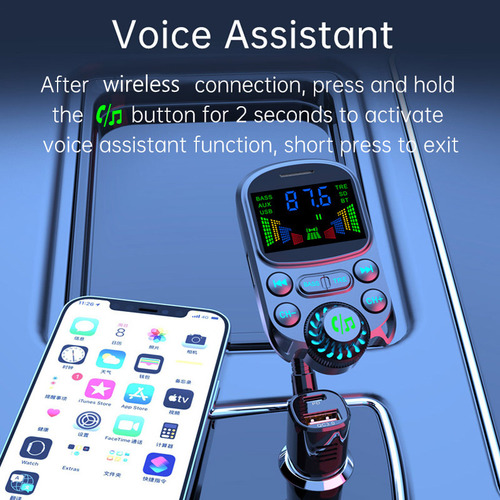 Kit Manos Libres Bluetooth, Receptor De Audio Auxiliar, Carg