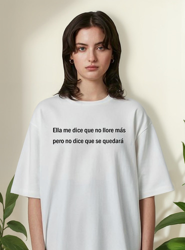Remera Duki No Me Llores Ameri Tour Personalizada Unisex