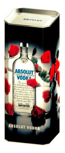 Caja Absolut Bravo Vodka Coleccion (Usado)