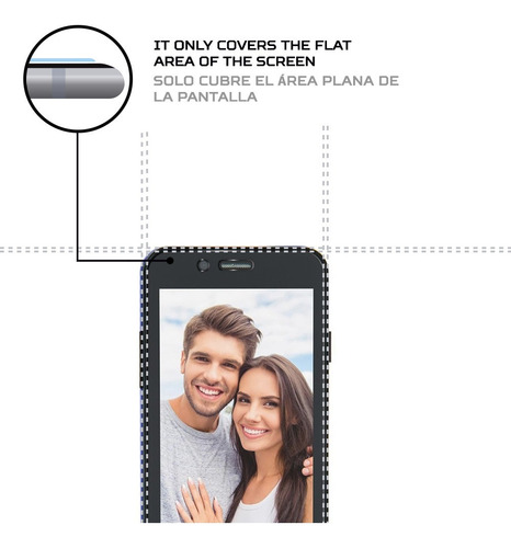 Protector Mica Pantalla Para Rinno Telecom Fusion R400