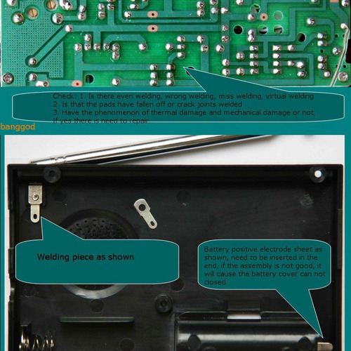 Kit De Rádio Fm Diy De 2 Peças Para Montar